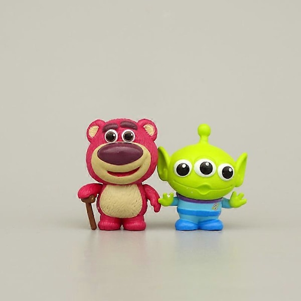 Mini 5 Buzz Lightyear Woody Tris Jordbær Bjørn Dinosaur Håndlavede Kontor Bagte Kage Ornamenter