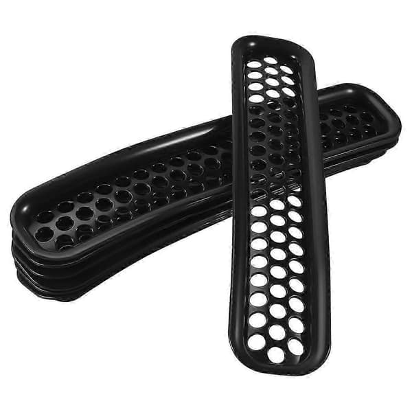 Honeycomb Mesh Front Grill Inserts Kit för 1997-2006 TJ & Unlimited - (7 ST)