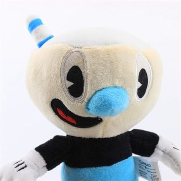 /#/Elokuva 2 KPL/Set Cuphead & Mugman Pehmolelu 9.8'' (25cm) Pehmeä Lelu/#/