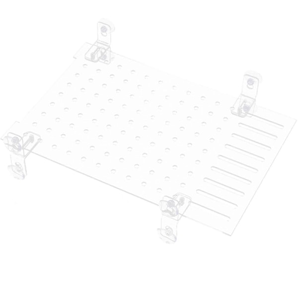 1 Set Akvarium Fisk Tank Avdelare Akryl Isolering Skiva Transparent Fisk Tank Avdelare med Sugkopp