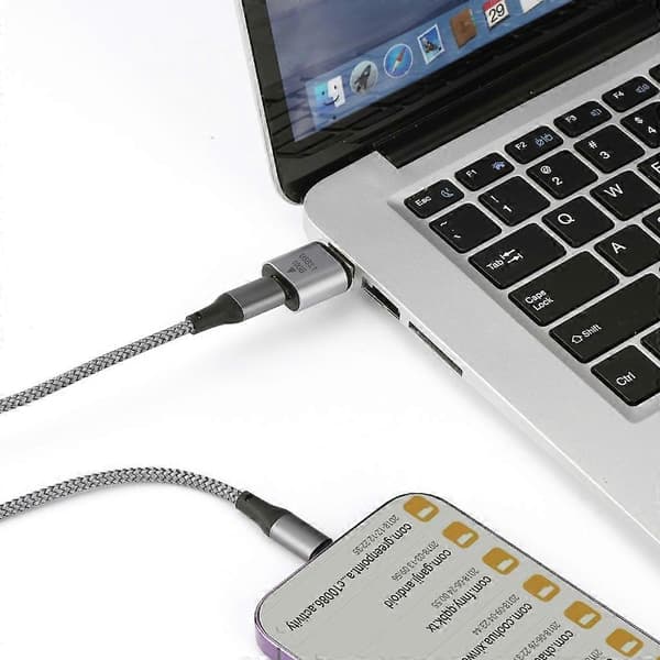 USB 3.1 til Type C Adapter Mini Han Hun Konverter Type C Opladningsadapter