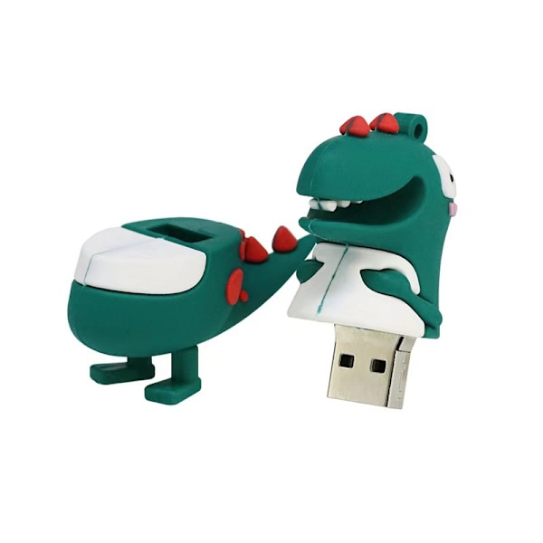 *Suloinen sarjakuva dinosaurus USB-muistitikku, kannettava USB2.0-muistitikku*
