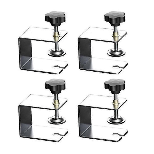 Skåpsbeslag Jig, 4-pack C-Klämmor För Lådfrontsinstallation, Skåpsramklämmor För Bordslådspånskiva