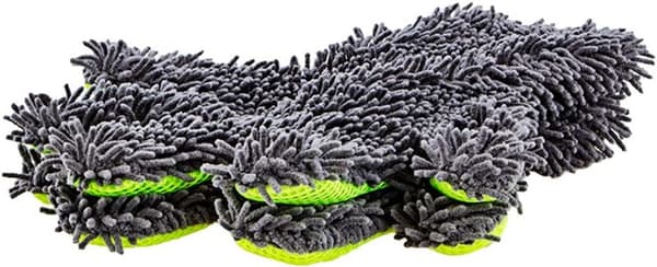 #2 st Biltvättvantar Rengöringshandskar Mikrofiber Chenille Hushållsverktyg#