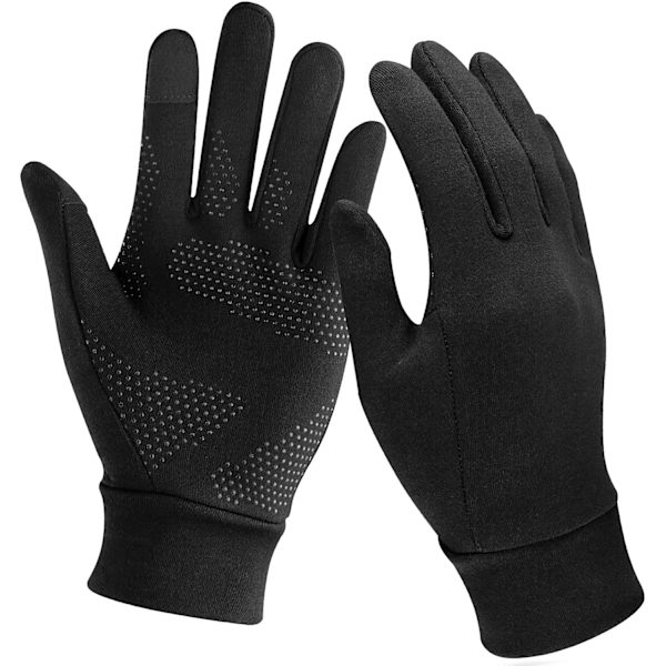 1 Par Varme Liner Hansker, M-Håndflatebredde 9 - 10cm, Under Touch Skjerm