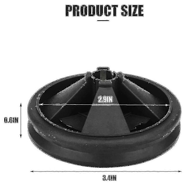 Stänkskydd för avfallskvarn, för Insinkerator Evolution 4-pack-subaoe