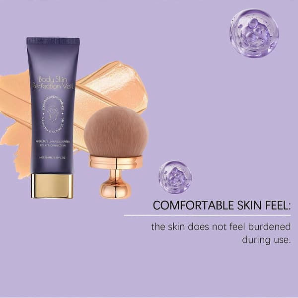 Vattentät Body Foundation Concealer – Långvarig Full Täckning Makeup för Jämn Hudton och Tatueringstäckning Bronze
