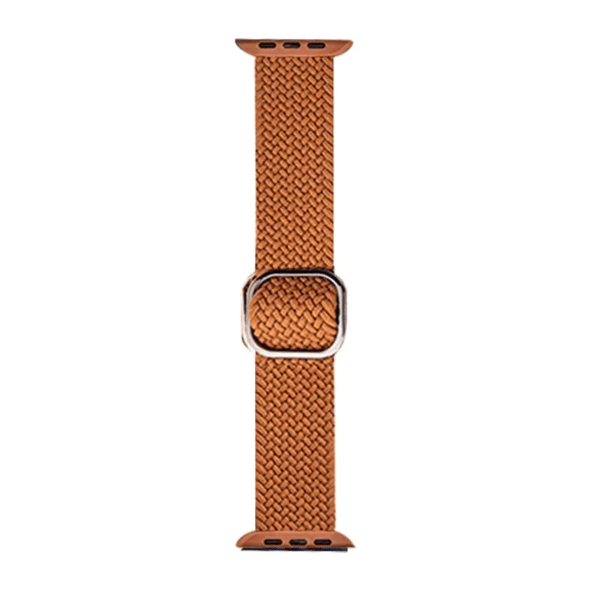 Elastiskt Armband Vävt Apple Watch 38mm / 40mm / 41mm - GRÅ Grå Grå Grå