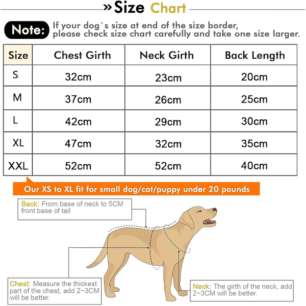 Chihuahua Pyjamas, Hundepyjamas til små hunde pige dreng, bløde kæledyr onesies, Tiny hundetøj outfit-Shape1-S