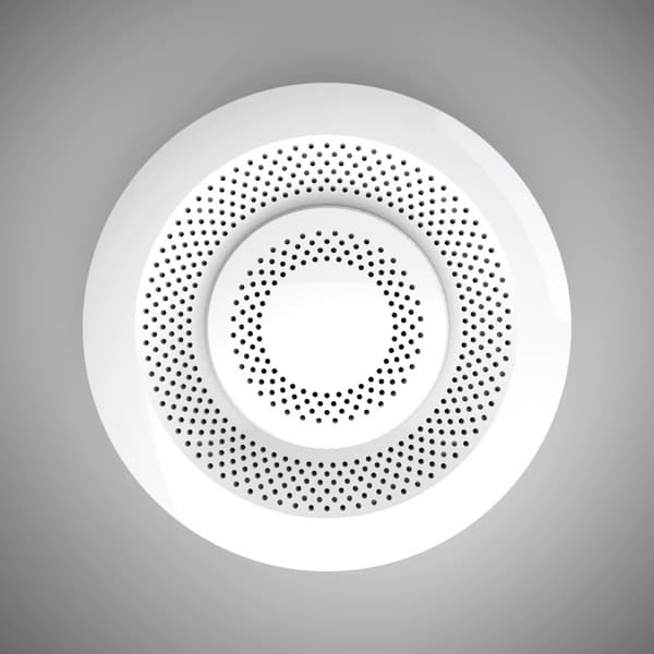 Graffiti Smart WiFi Luftkvalitetsmåler til Temperatur, Fugtighed, CO2 og Formaldehyd til Hjemmebrug