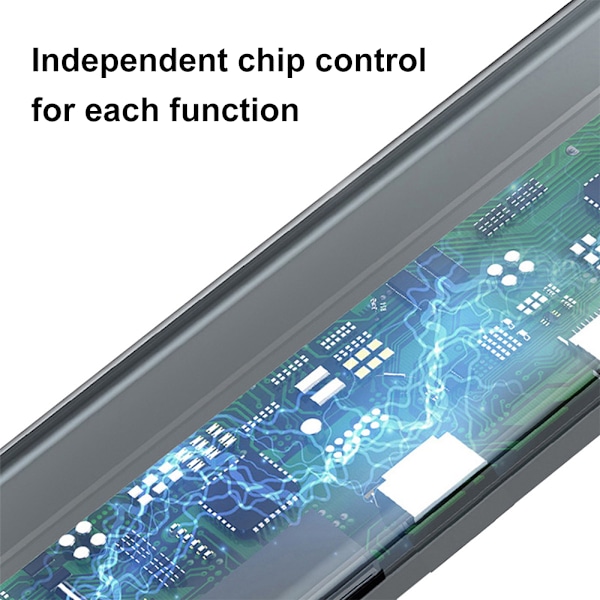 9-in-1 Type-C-keskitin, moniporttisovitin, jossa 4K HDMI, VGA, Type C PD, MacBook Ethernet-tuella