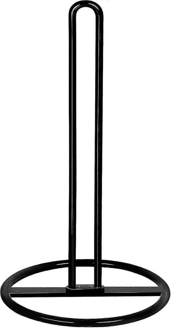 Frittstående rullholder, OBODING, papirhåndkleholder for standard og store ruller Svart
