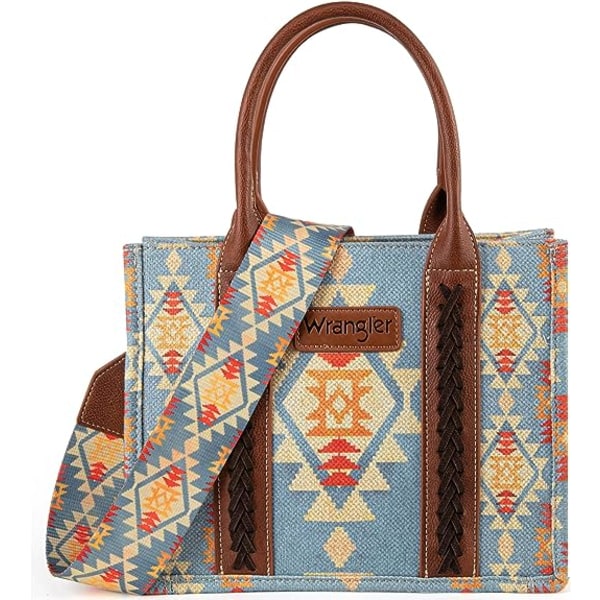 Toteväska för kvinnor Handväskor Aztec Västernpåsar Boho Axelväska
