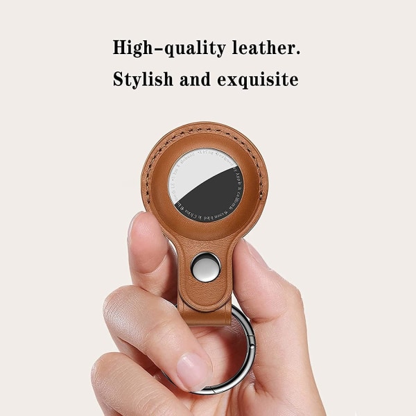 4 st-(svart) Eusty Air Tag-nyckelring för Apple Airtags-hållare, 9-packs skyddande case Tracker, kompatibelt nytt AirTag hundhalsband