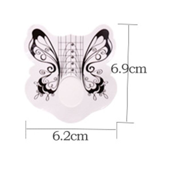 100 stk. Neglekunst Papirholder-TS-05make up