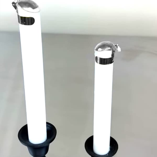 Automatisk lysslukker 4-pak Silver