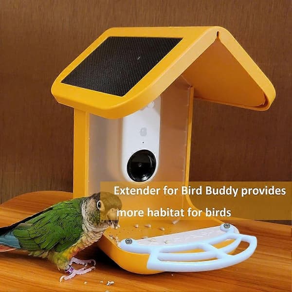2 stk. akryl siddepind til Bird Buddy Smart Bird Feeder Kompatibelt tilbehør forbedrer fuglekiggeroplevelsen