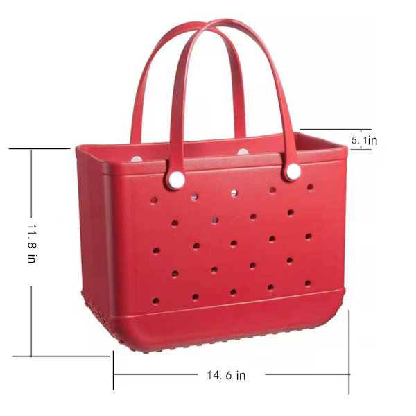 Strandväska grå (37*30*13) bagage