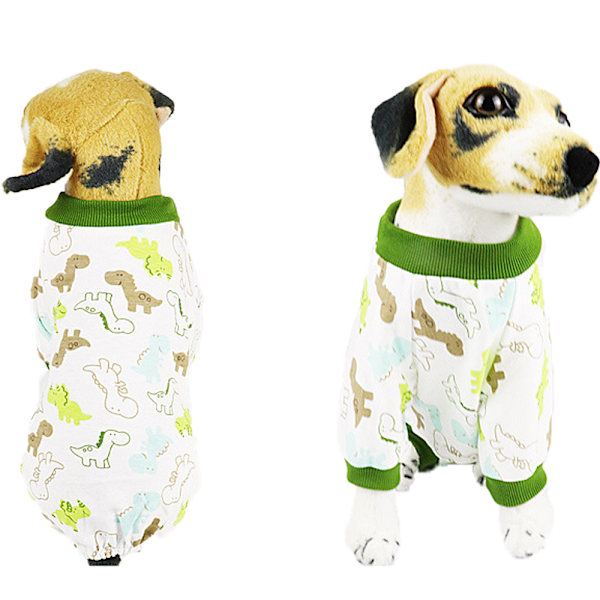 Hvalpe Pyjamas Kæledyr Jumpsuit Blød Hvalp Rompers Kæledyr Hund Søde Tøj Onesies Hvalp Bodystockings Shape2