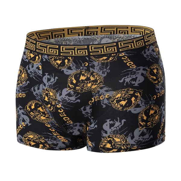 10-pack Men's Underwear, Relaxed Boxer Briefs, Breathable and Comfortable Elastic Underwear, Workout Shorts