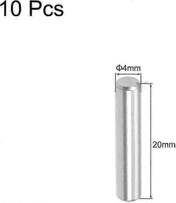 10 st 4 mm x 20 mm 304 rostfria passstift