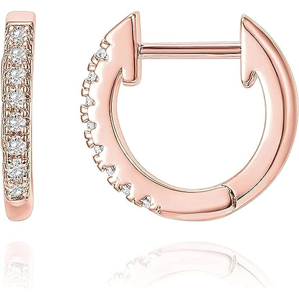 14K Guldpläterade Cubic Zirconia Manschettörhängen
