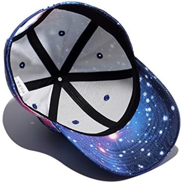 Fashion Baseball Cap til kvinder og mænd - Justerbar voksenhat til sommerløb, sport, vandreture, strand, udendørs golf, unisex (55-61 cm)