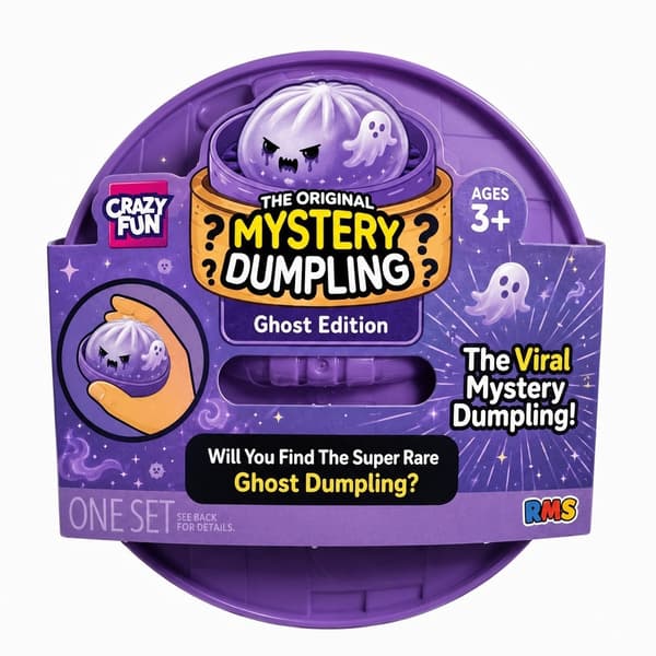 Den originale Mystery Dumpling Galaxy Edition Viral Squishy B - Enhjørningebolle - Tilfældig farve