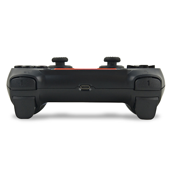 PS4-ohjain Langaton ohjain Peliohjain Dual Vibrationilla ja 3,5 mm:n liittimellä - musta punainen