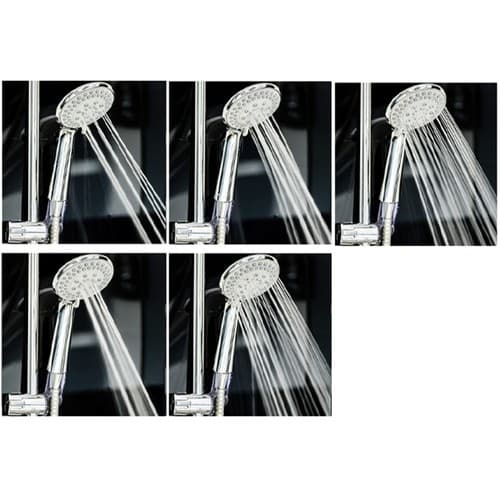 Shower head with hose - Shower handle silver 350 350 silver