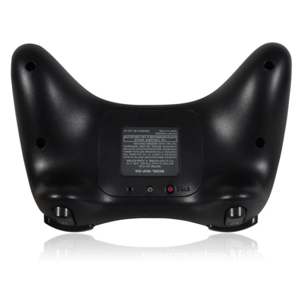 Trådløs kontroller Gamepad for Bluetooth Game Controller Joystick Gamepad-nøytral svart