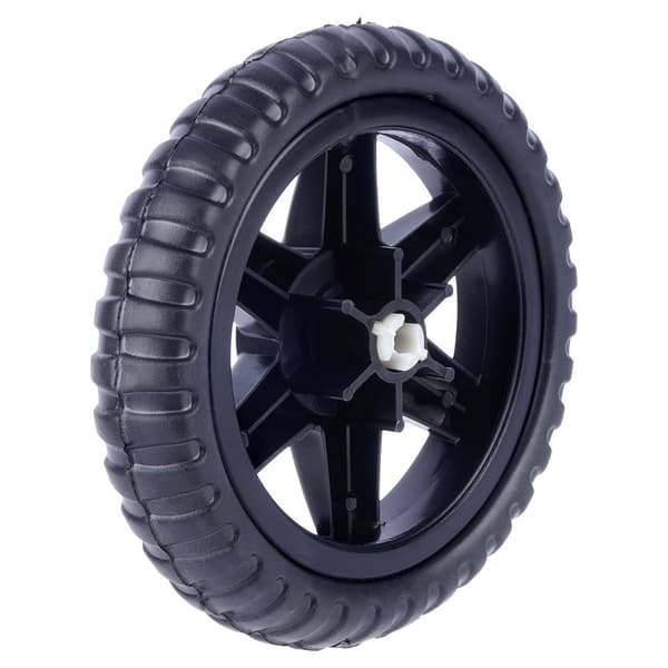 Utskiftbare svarte hjul for handlevogner - 2-pakning 169