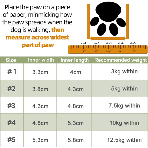Hundskor Vattentäta Hundvandringsskor Hundstövlar för små hundar, valpskor för varm trottoar Vinter Snö-Ljusbrun - Storlek 2