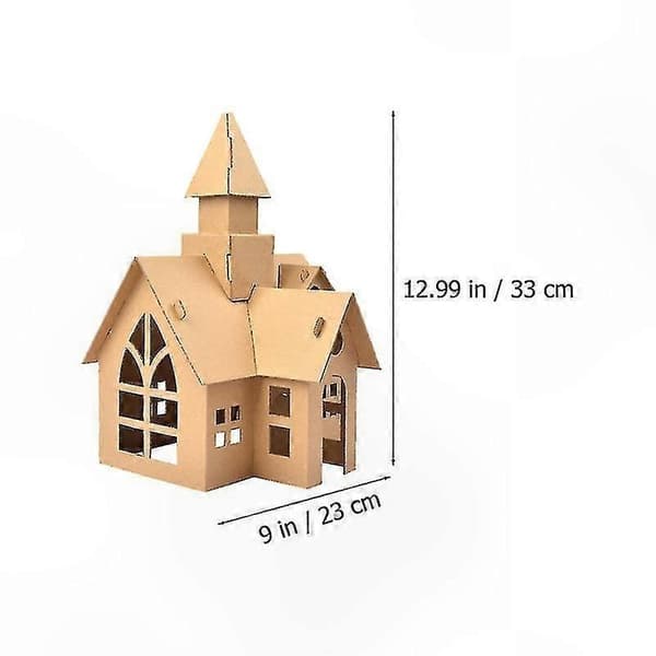 1 sæt modelhus-replika