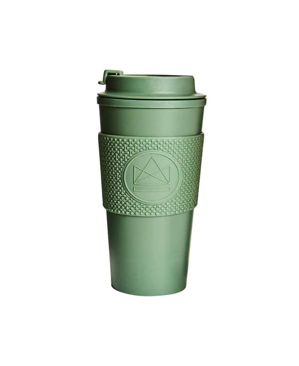 Dobbeltvegget kaffekopp - 460 ml - Happy Camper