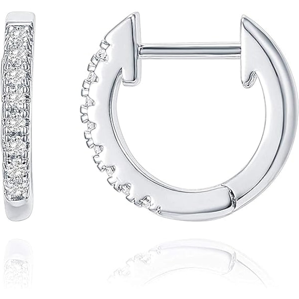 14K Guldpläterade Cubic Zirconia Manschettörhängen