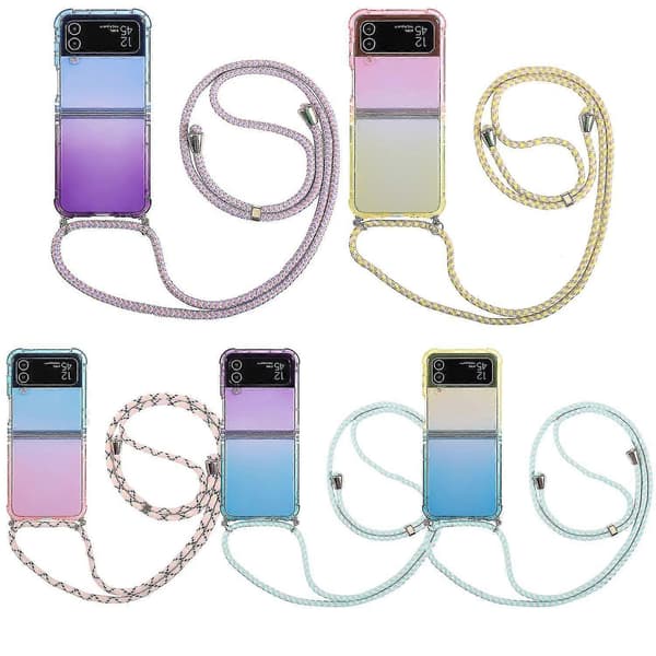 Gradient Farve Telefoncover Til Samsung Galaxy Z Flip3