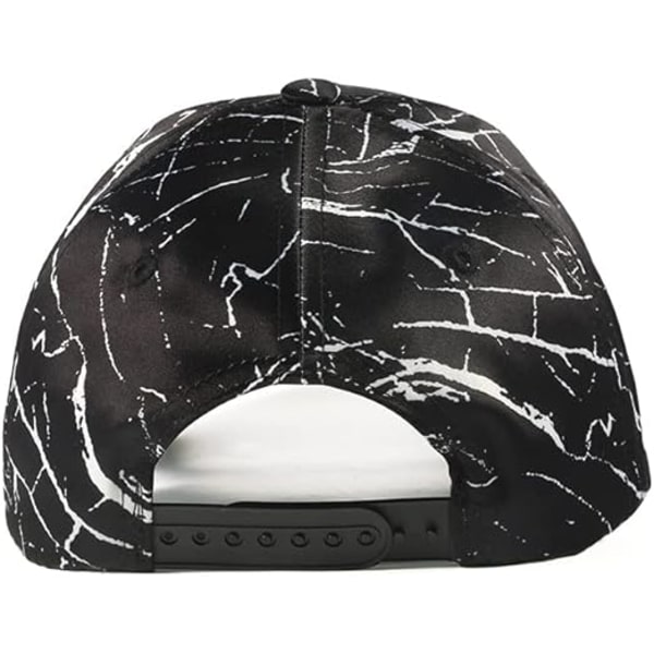 Trendikäs baseball-lippis naisille ja miehille - Säädettävä aikuisten hattu kesäjuoksuun, urheiluun, vaellukseen, rannalle, ulkoiluun, golfiin - Unisex (musta 55-61 cm)