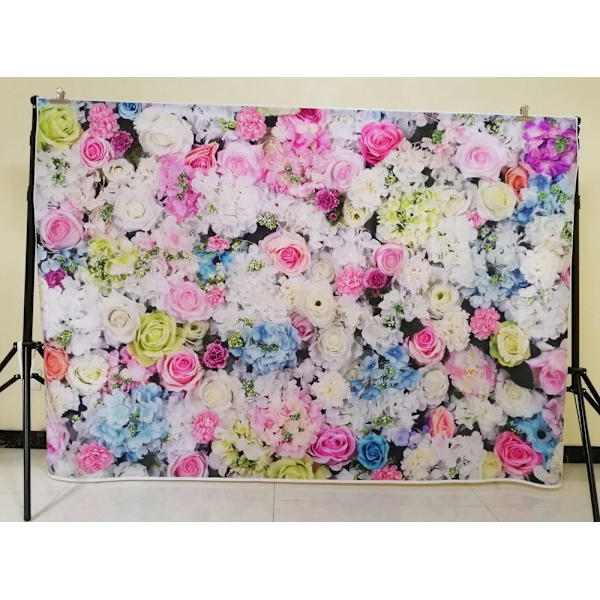 220x150cm Fotobakgrunder Färgglad ros bakgrund Vårblomma Blommig Bröllop Fotobakgrund Rum Dekoration Babyflicka Blommor Baby