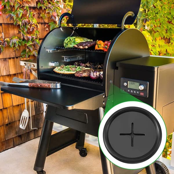 Traeger Kødtermometerpakning Silikoneforseglingsskive, Erstatningstemperatursonde Låsebeholder Gummipude Grilldele