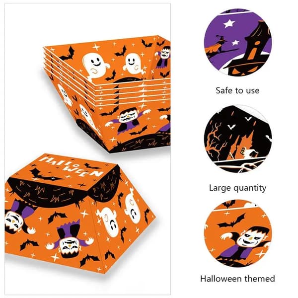 12-pak Party Popcorn Halloween Snackæske 12pcs