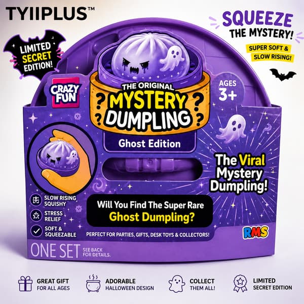 Alkuperäinen mysteeri-dumpling Galaxy Edition - Viraali Squishy B - Yksisarvispulli - Satunnainen väri