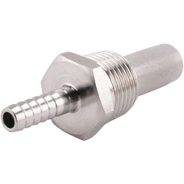 Hjemmebrygning Inline Iltning Diffusionssten Beluftningssten 1/2 Npt Karboneringssten Silver