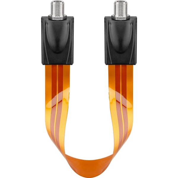 SAT window feed-through, extremely flat (0.3 mm) Brun