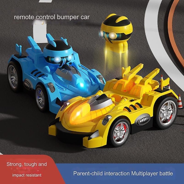 Barns elektriska fjärrkontroll bil leksak dubbel kontra stötfångare bil bil pojke kör drift racing bil-2st