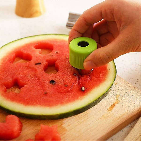 12 st formstål frukt grönsak mini kakform barnset form R9V5U:K