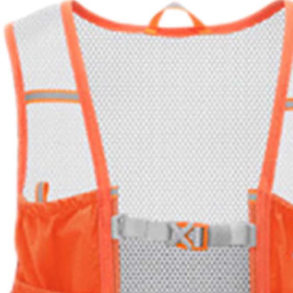 Hydration Rygsæk Løbevest til Kvinder og Mænd til Løb, Jogging, Cykling Orange L