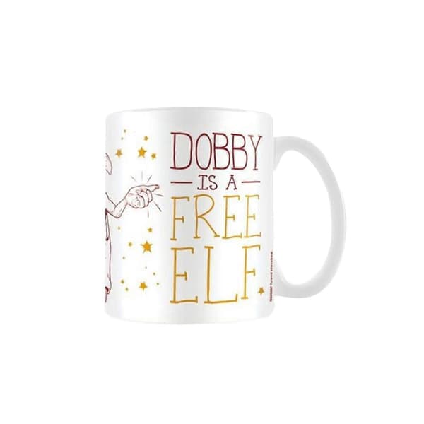Dobby Krus En storlek Vit
