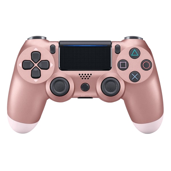 Trådlös spelkontroll Controller Bluetooth Dual Head Gamepad Joystick Gamepad kompatibel med spelkonsol 4-roséguld