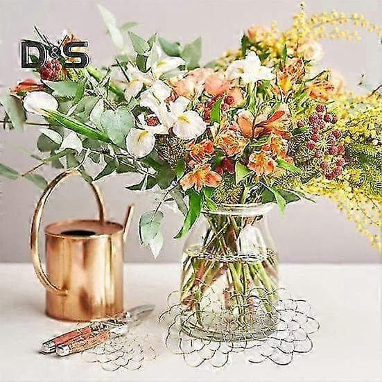 Spiralformet stilkholder i rustfritt stål – 1/3 stk. verktøy for blomsterdekorasjon og bukettvridning